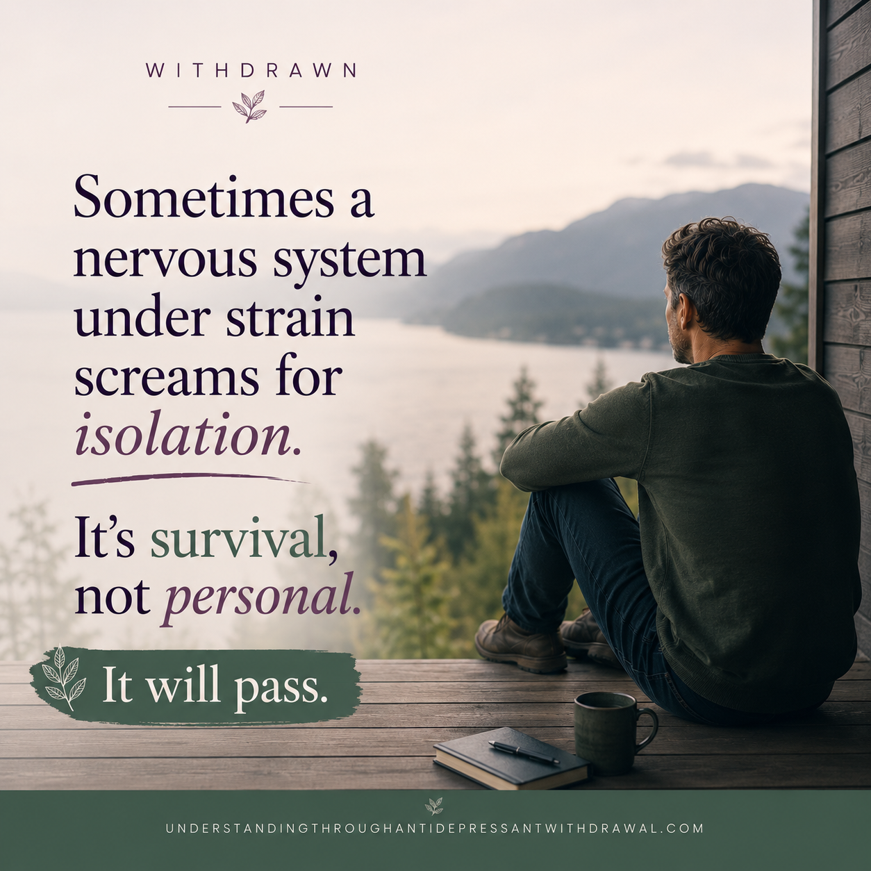 isolation and needing to be alone