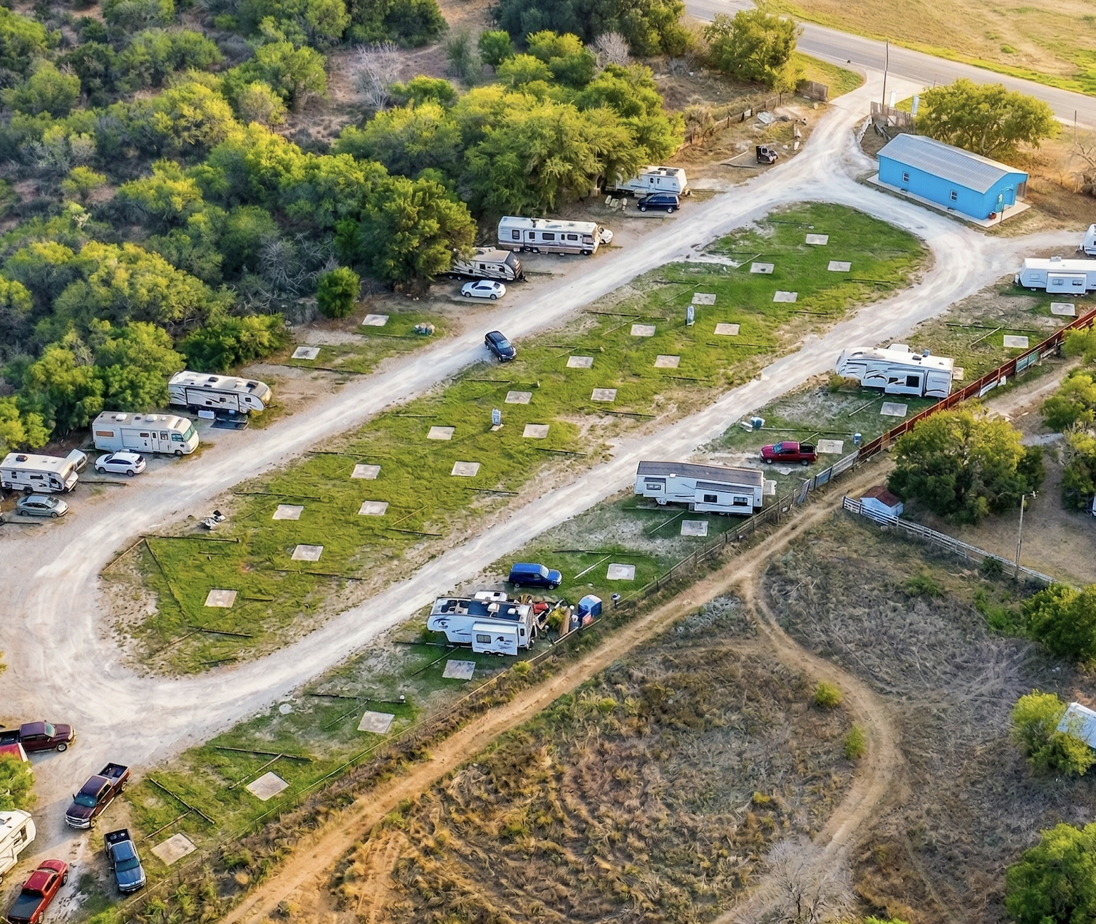Blue Quail RV Park Site Map Reference Image