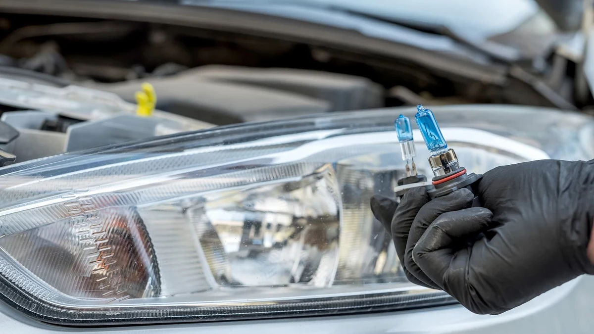 Light Bulb Replacement at Metro Xpress Lube
