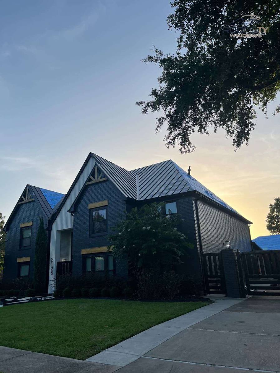 Metal Roof Sunset