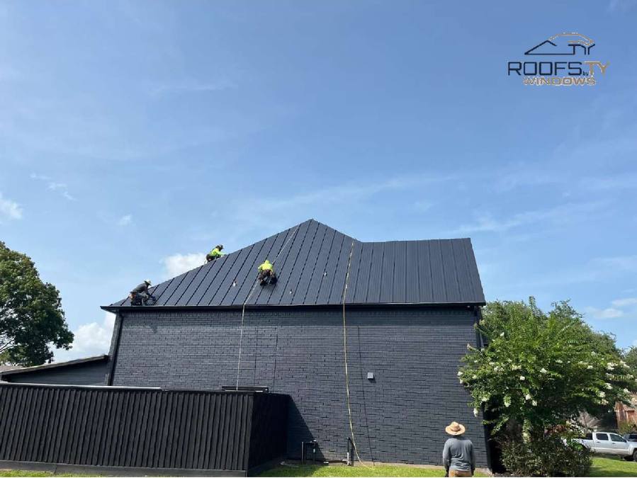 Metal Roof Install