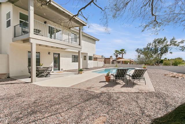 Beautiful modern home with professionally painted exterior