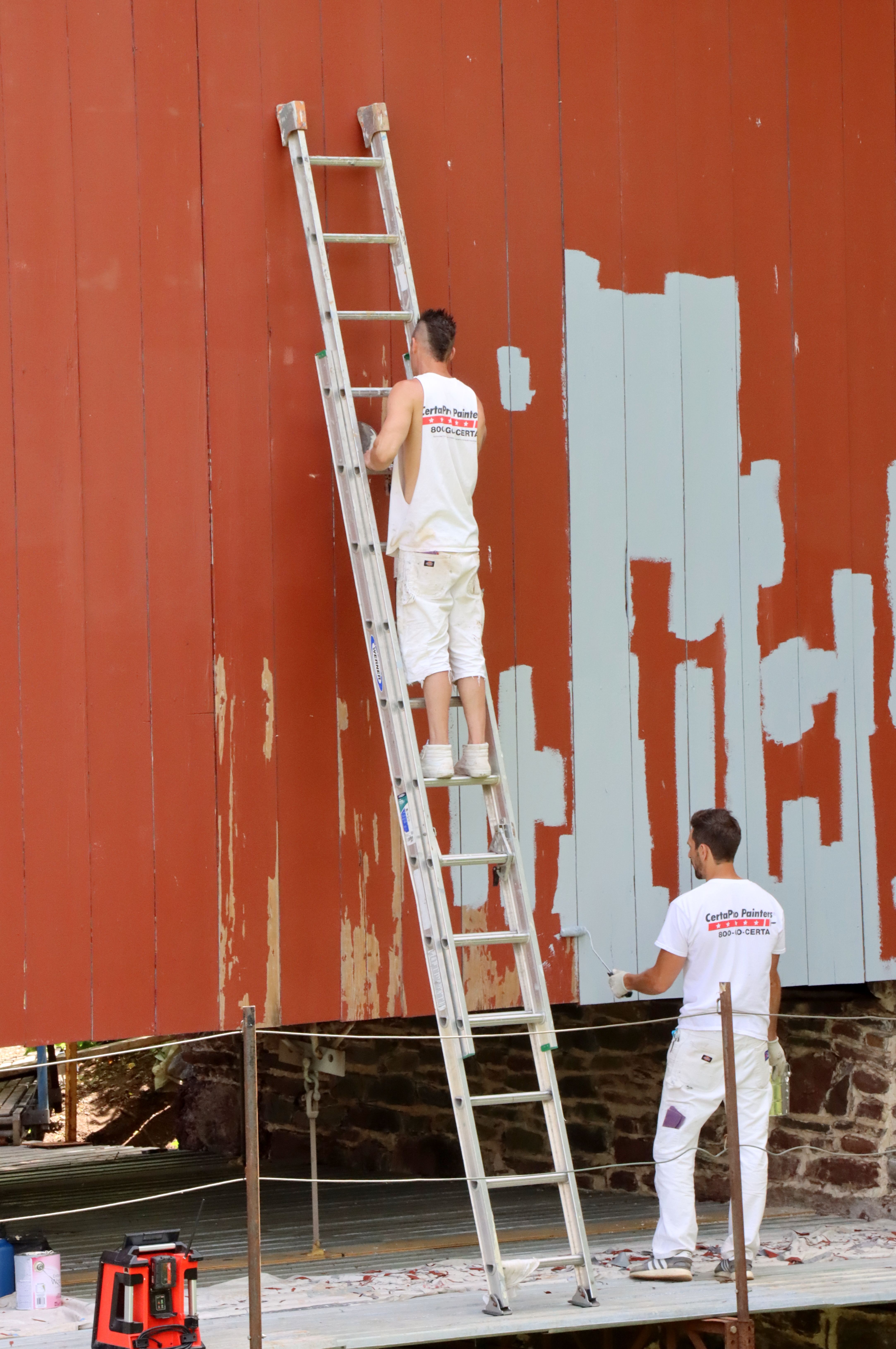 Exterior house painting