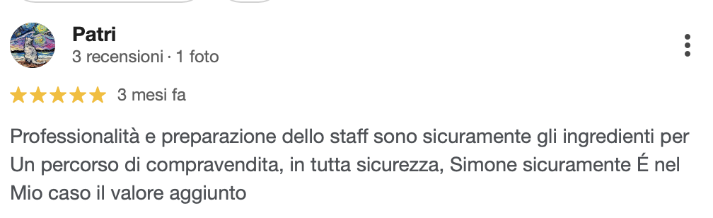 Recensione Google CARICASA