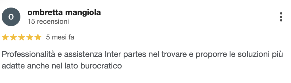 Recensione Google CARICASA