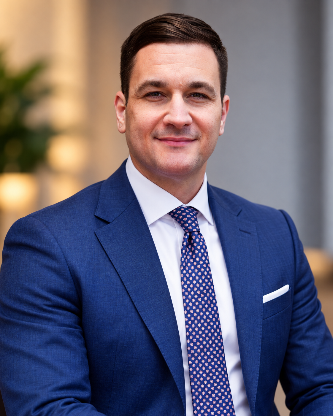 Luca Salomone in veste professionale