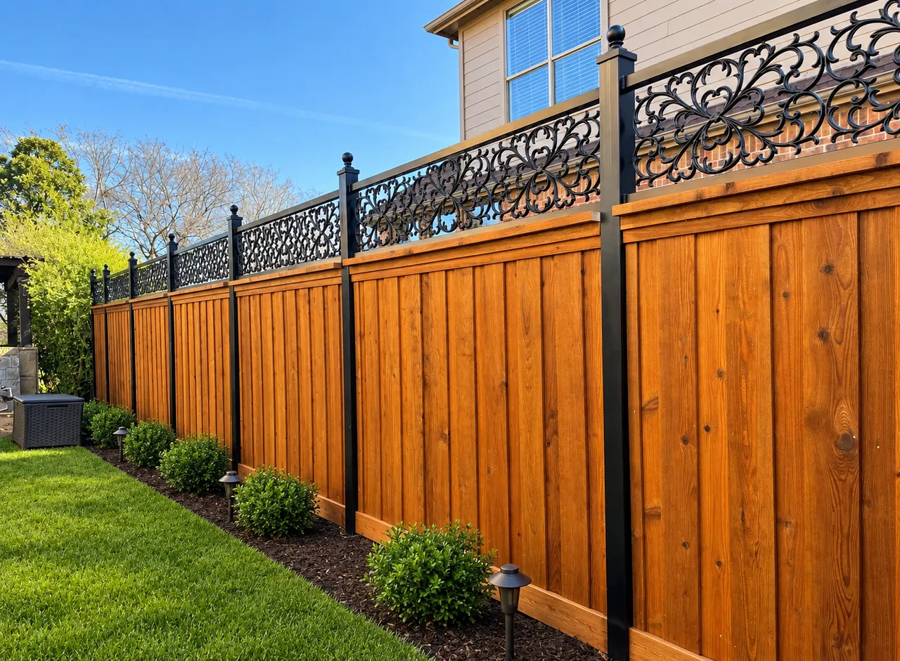 Flores Fencing outdoor living project
