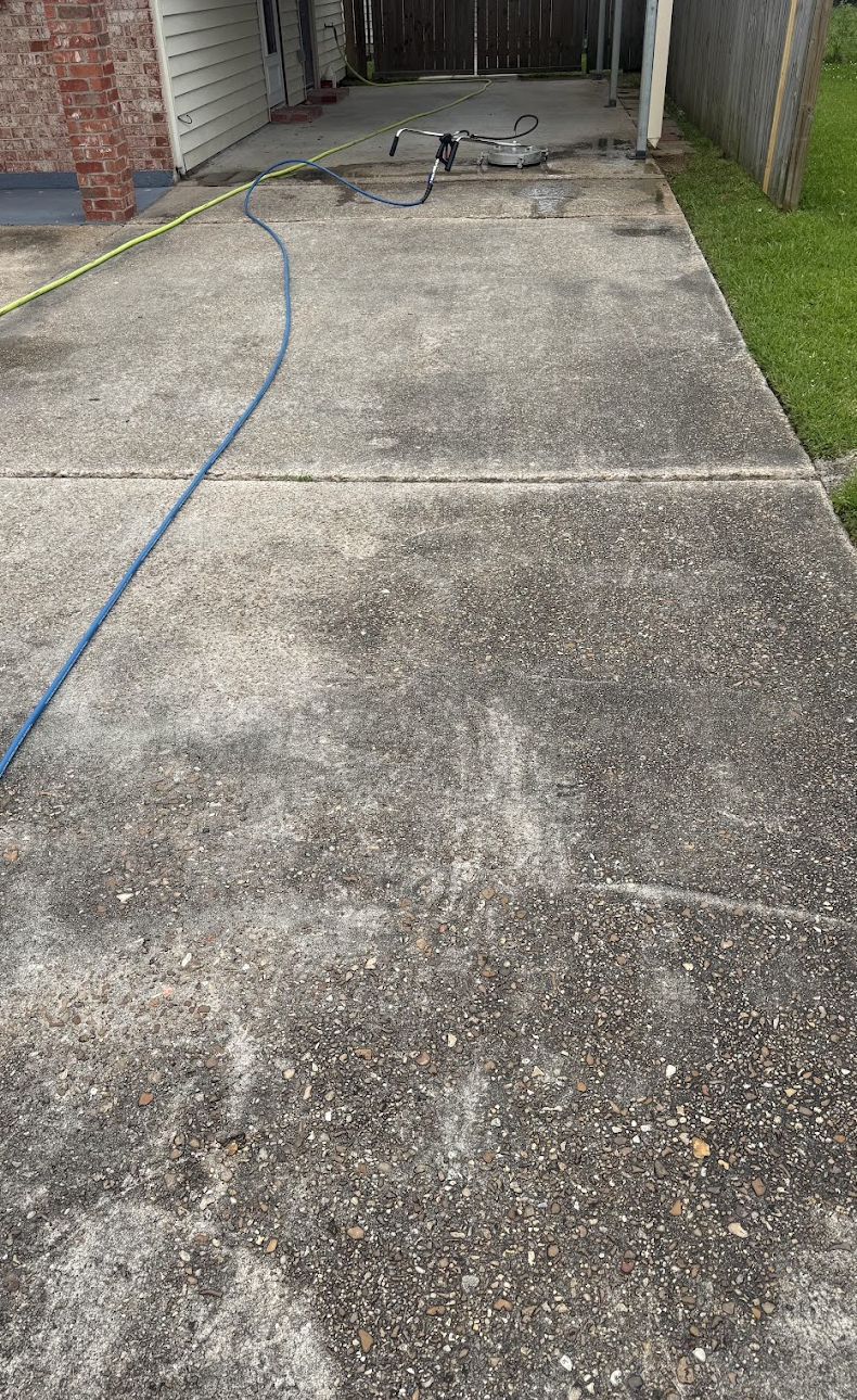 deck cleaning results in Sulphur, LA by Elite Exterior Cleaning