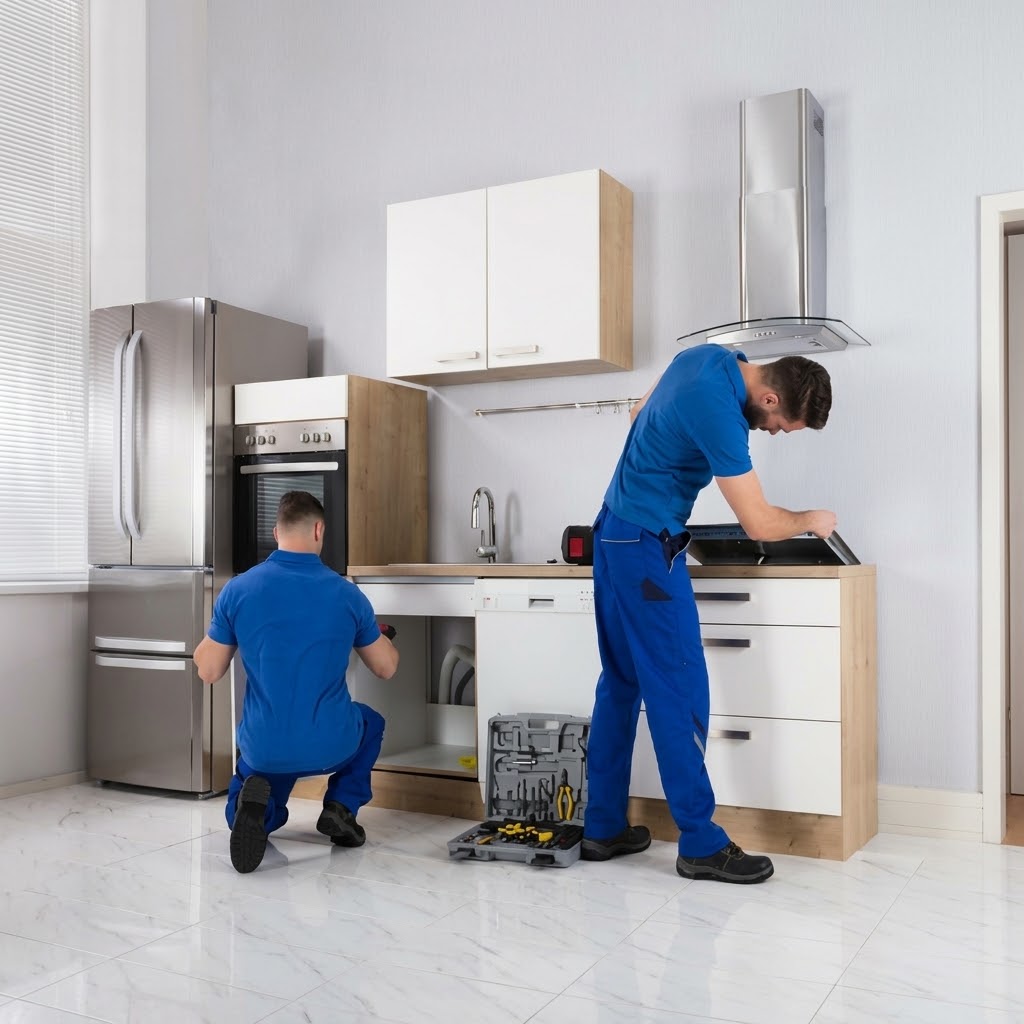 Professional general home repair services including painting plumbing and electrical work