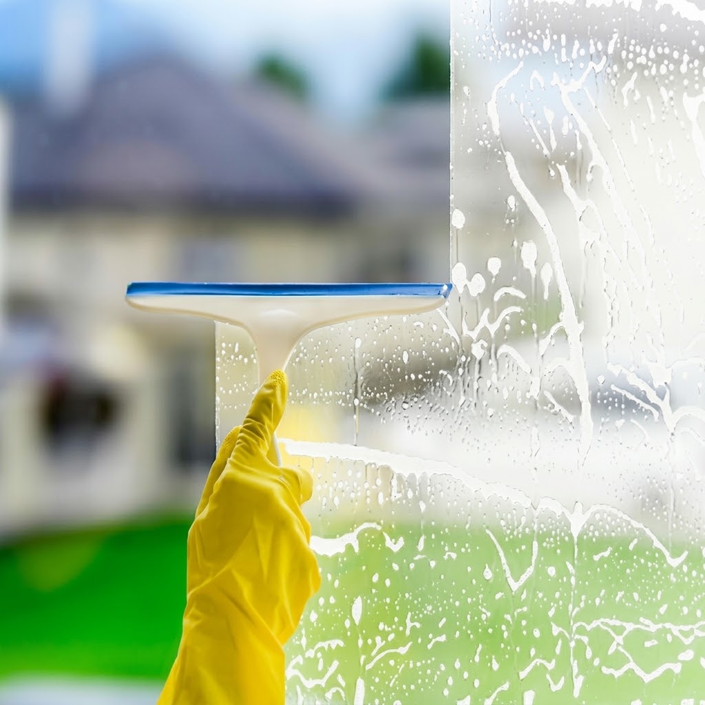 Professional window cleaning services for residential and commercial properties