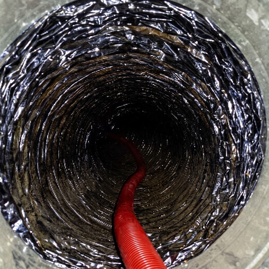 Professional air duct cleaning service for residential HVAC ductwork
