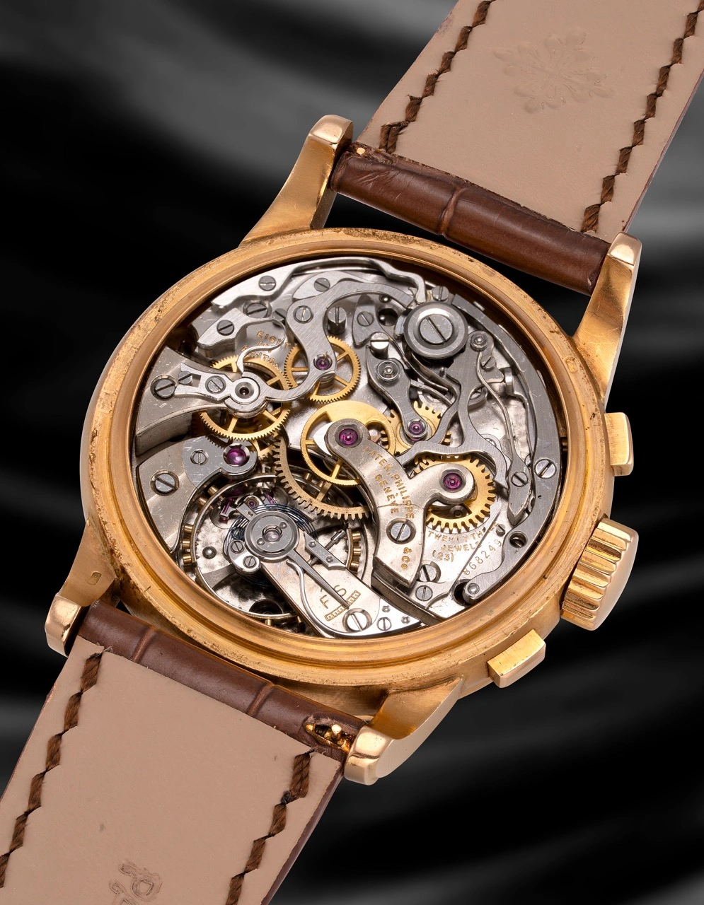 Patek Philippe Ref. 3448 Padellone Tokyo White with Beyer signature and ivory patina