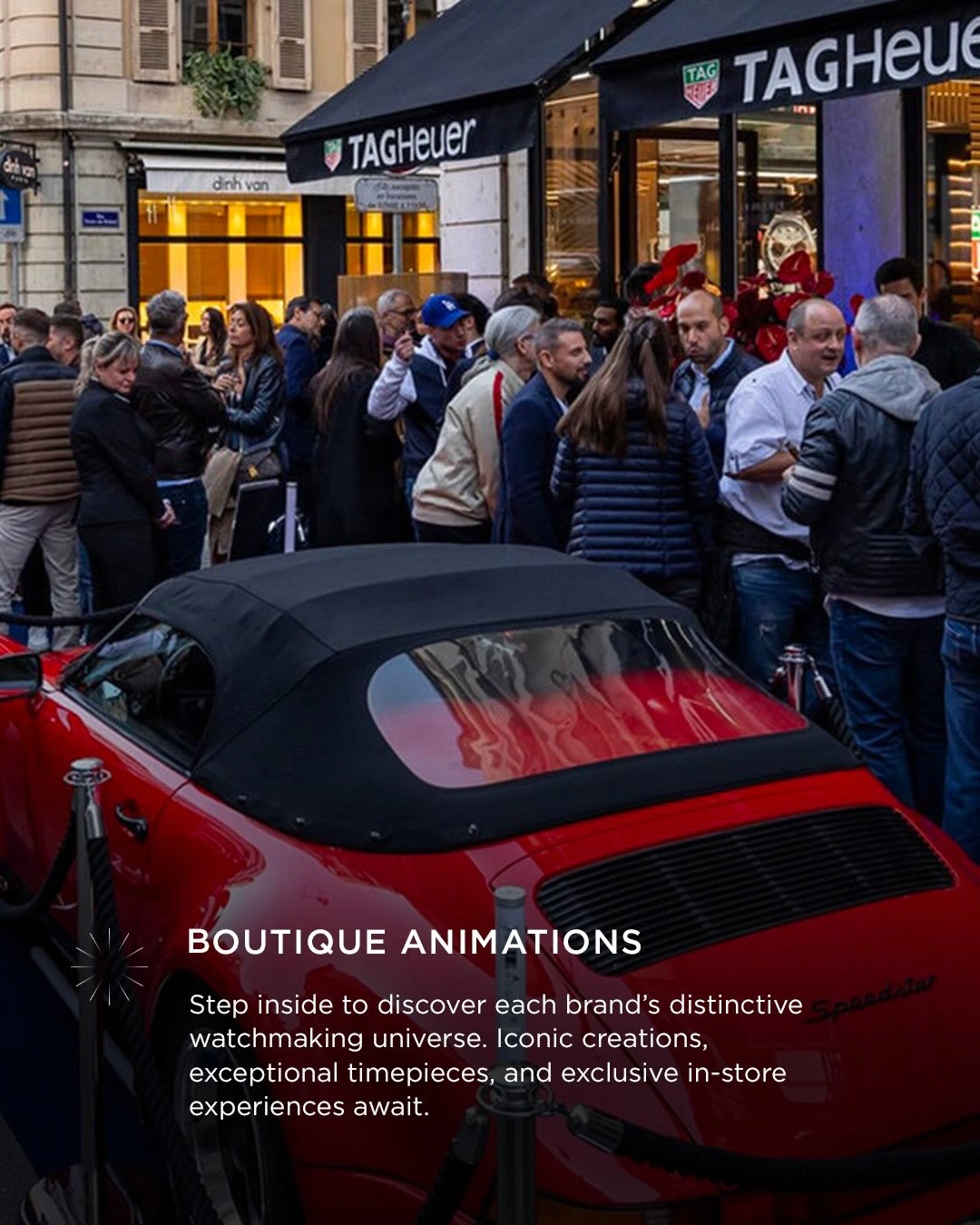 Overview of the Watches and Wonders In The City Geneva program and activities
