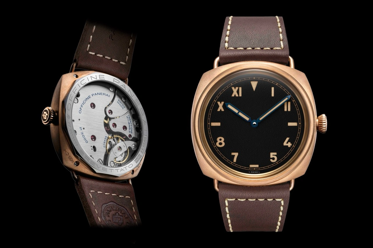 Panerai Radiomir Viaggio nel Tempo Experience PAM01730 in Platinumtech with circular-brushed black sandwich dial