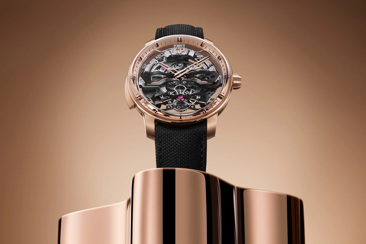 Girard-Perregaux Minute Repeater Flying Bridges pink gold case with openworked GP9530 movement