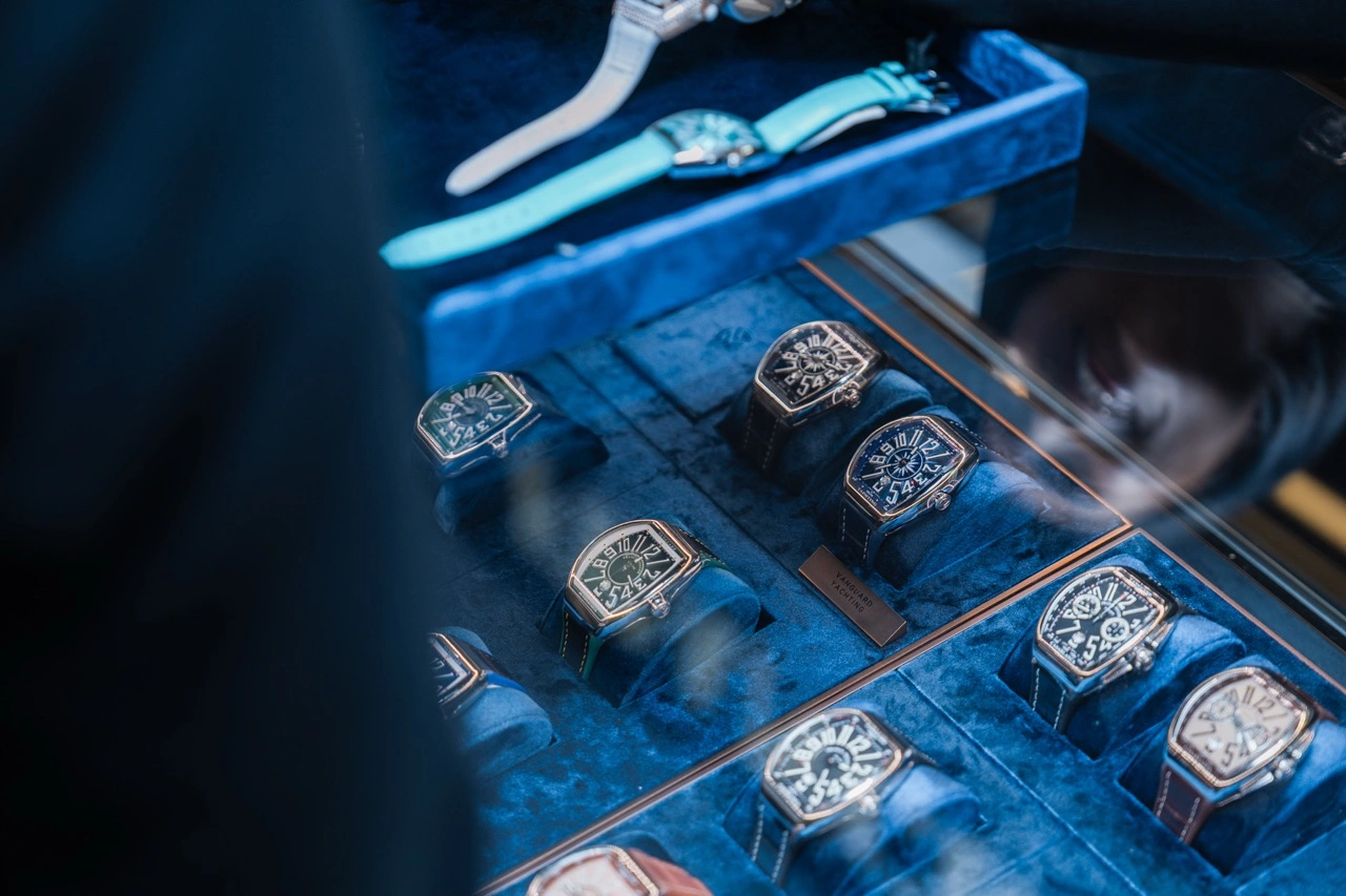 Franck Muller point of sale at The Time Place, Plaza Indonesia