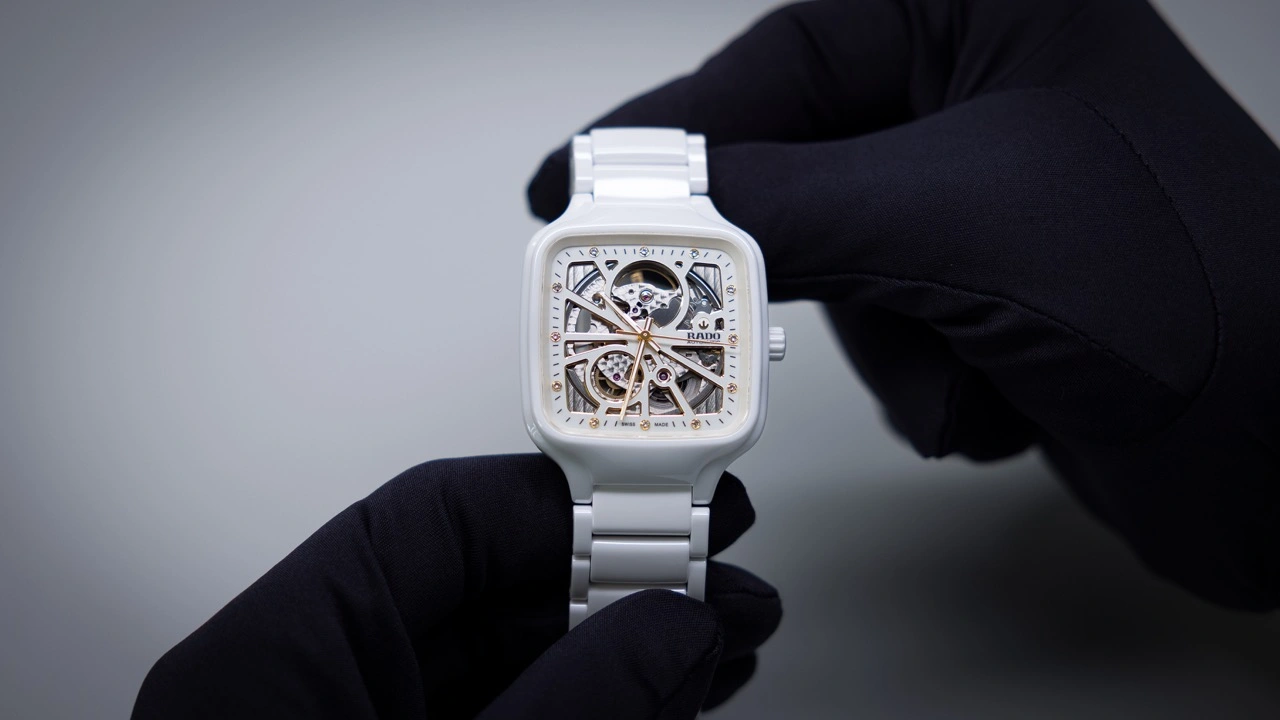 Rado Integral high-tech ceramic case and bracelet celebrating 40 years of design