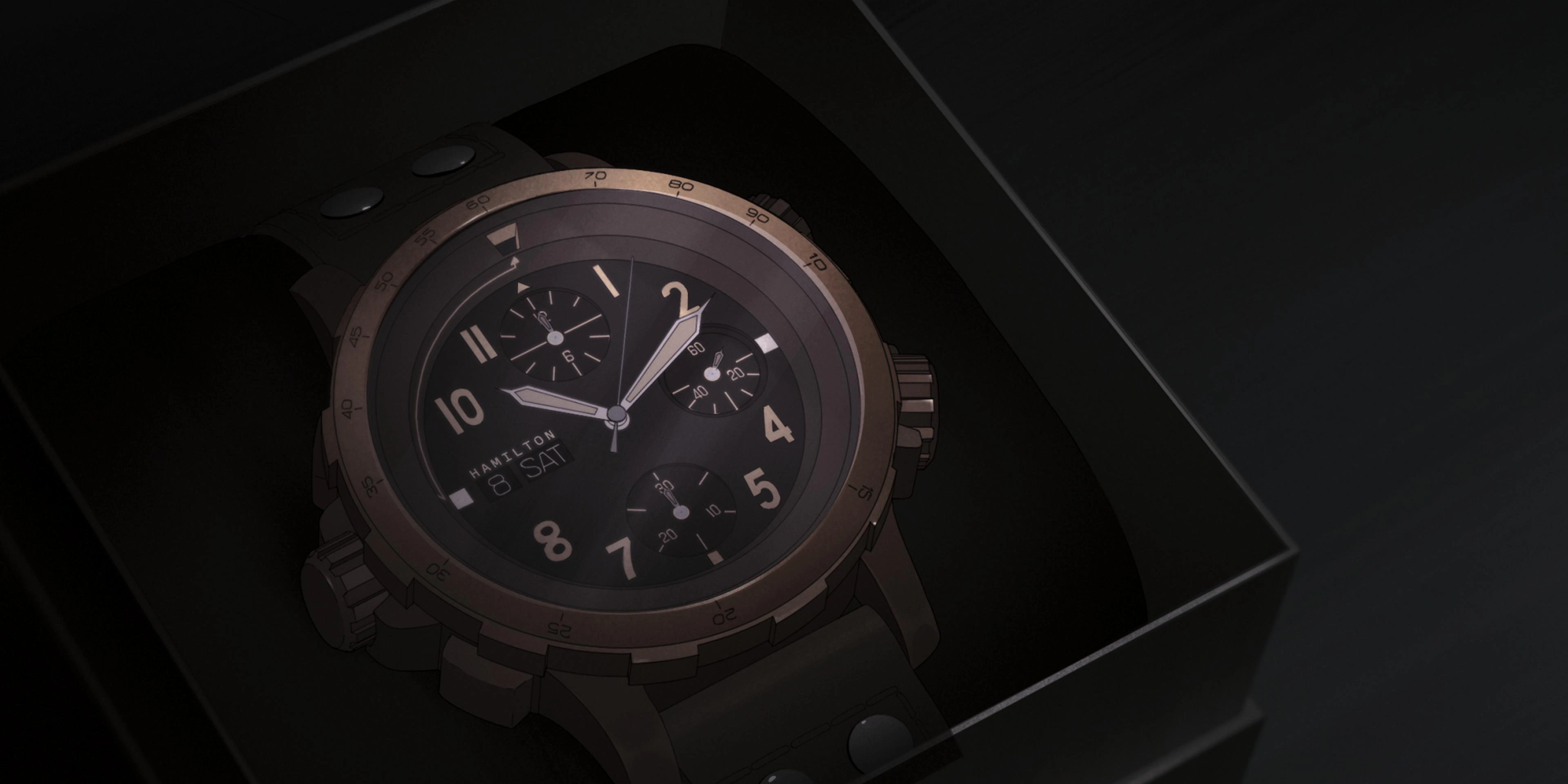 Hamilton Ventura, Khaki Field Expedition, Khaki Navy Frogman and Khaki Aviation X-Wind Sandstorm designs for Splinter Cell: Deathwatch