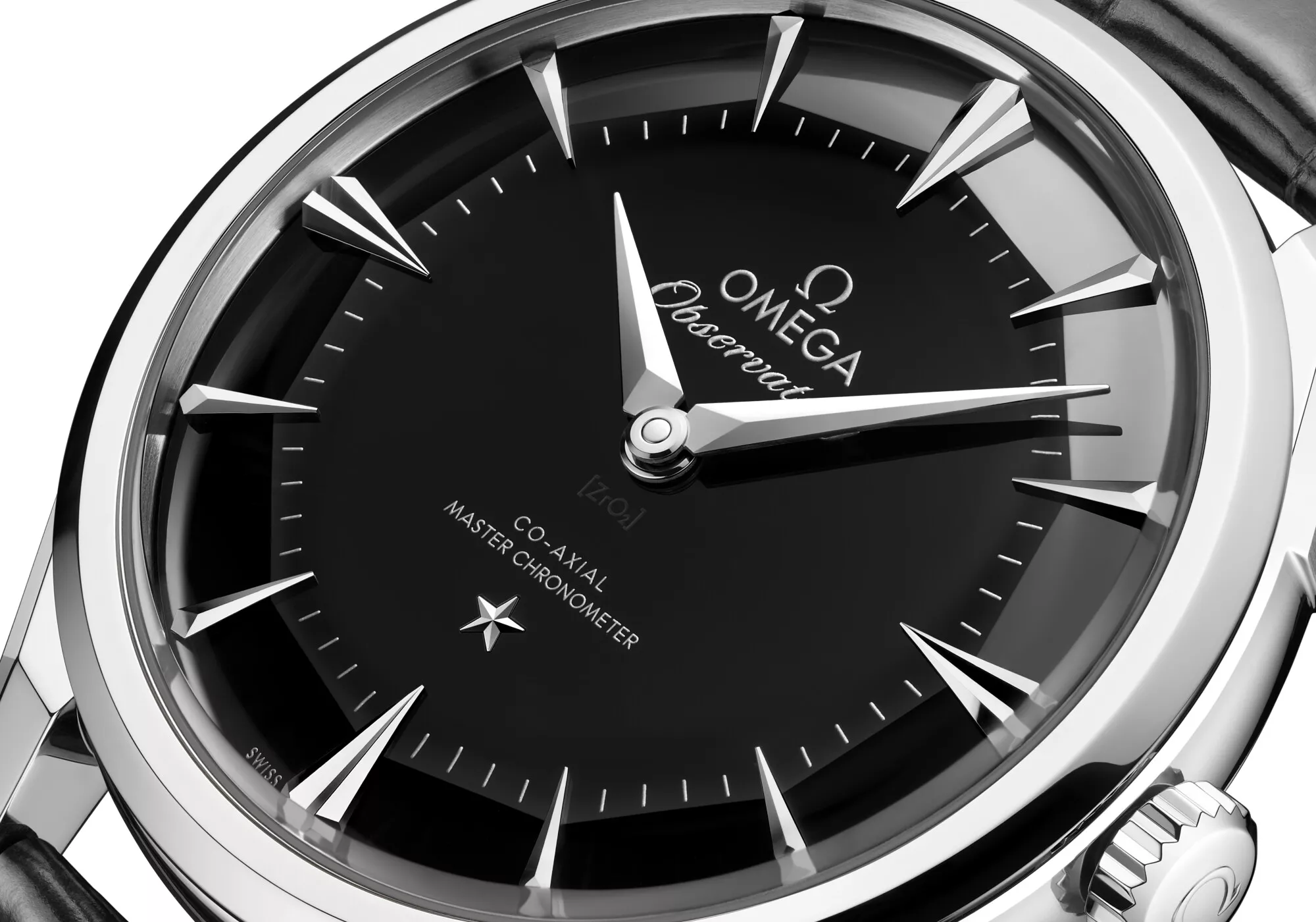OMEGA Constellation Observatory models highlighting pie-pan dial and precious metal execution