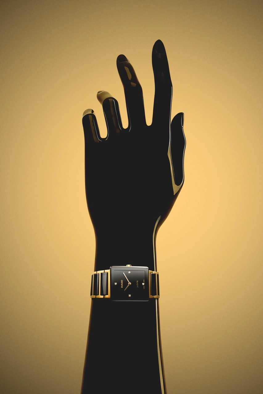 Rado Integral bracelet and case construction showcasing smooth, sensorial wearing comfort