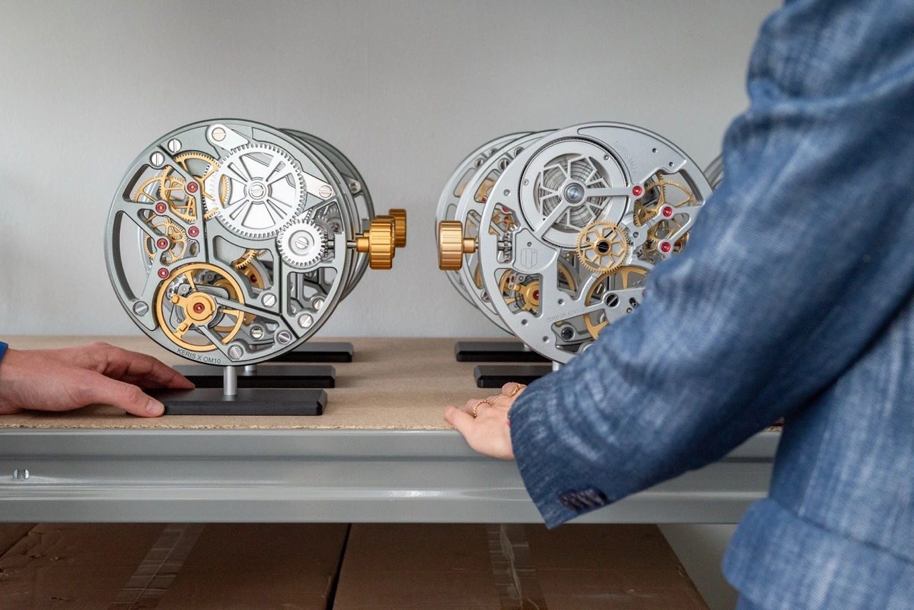 KERIS Mechanical Wonders MECA and THE WINDING enlarged mechanical creations