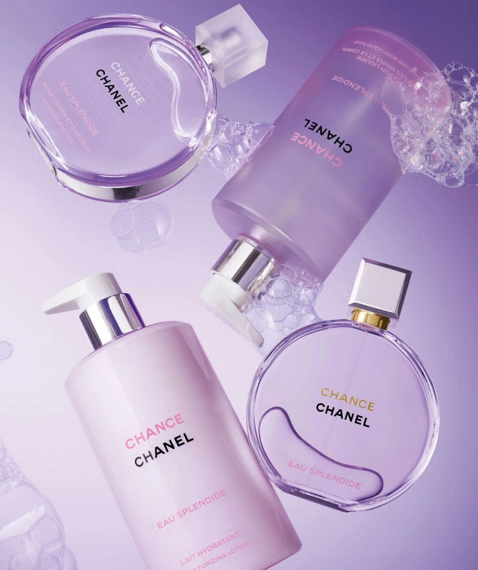 CHANEL CHANCE EAU SPLENDIDE hand and body liquid soap and moisturizing lotion