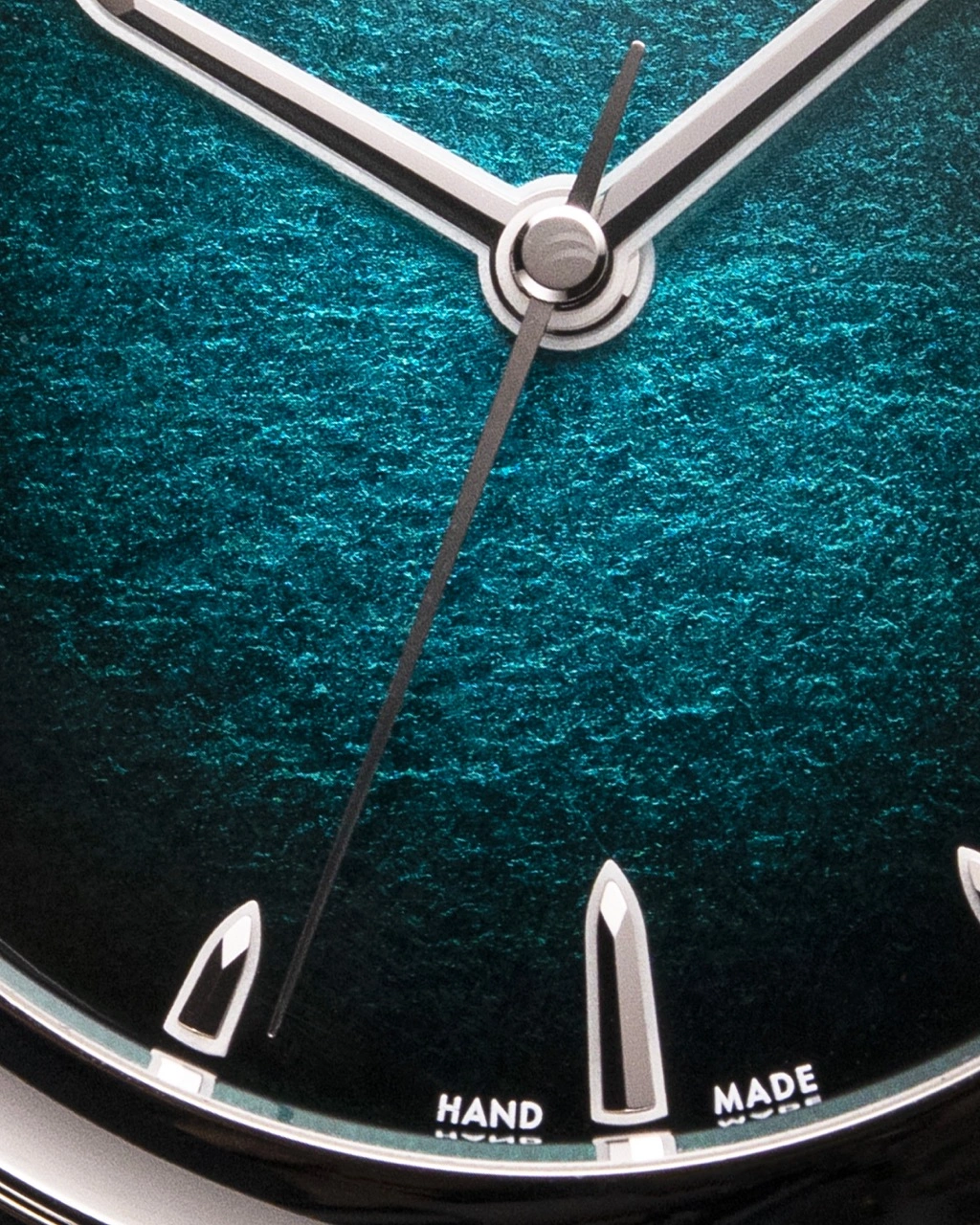 Caseback of the Atlantis Blue highlighting the La Joux-Perret G101 and tungsten rotor