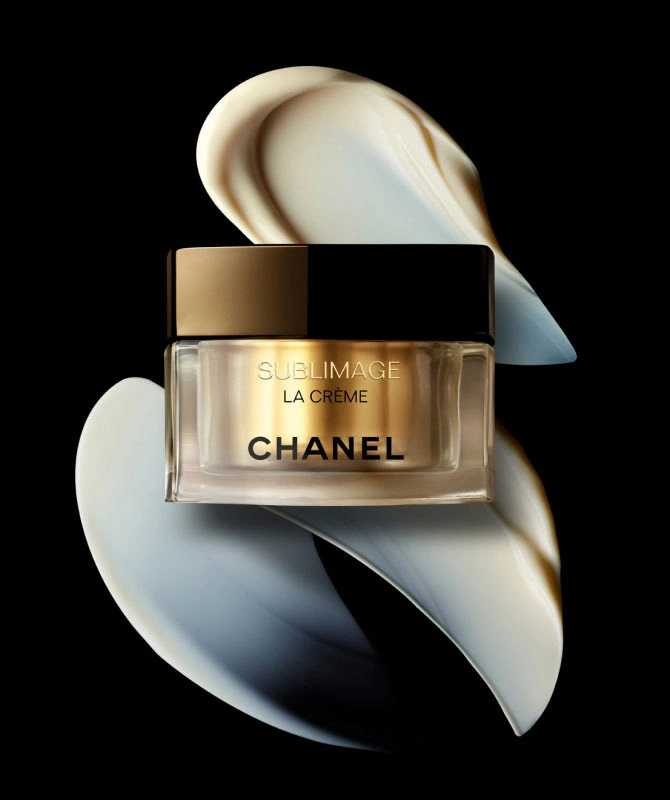 Close-up of CHANEL Sublimage textures highlighting the ultra-sensorial formulas