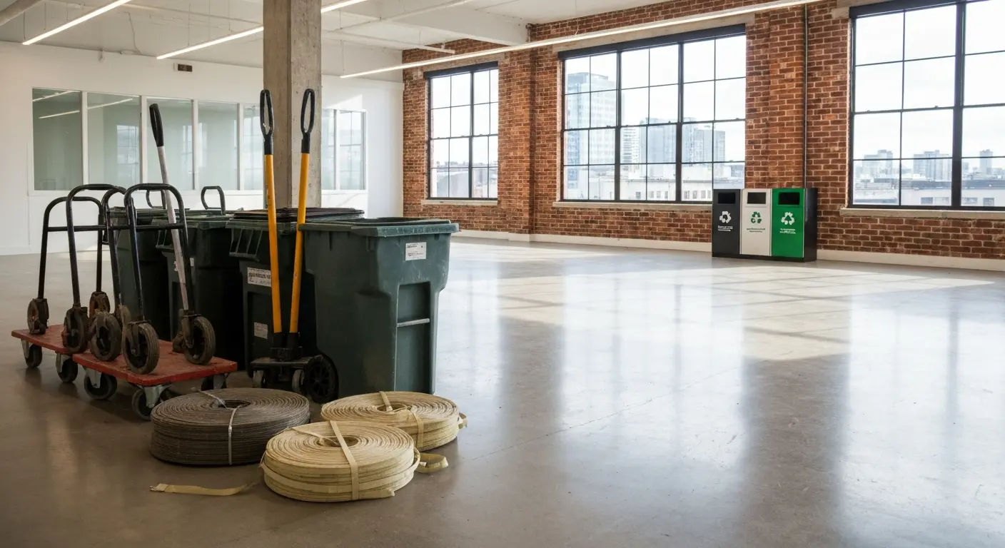 Commercial junk removal service