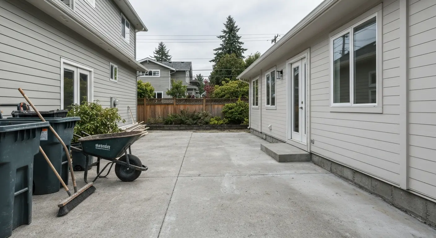 Construction debris removal