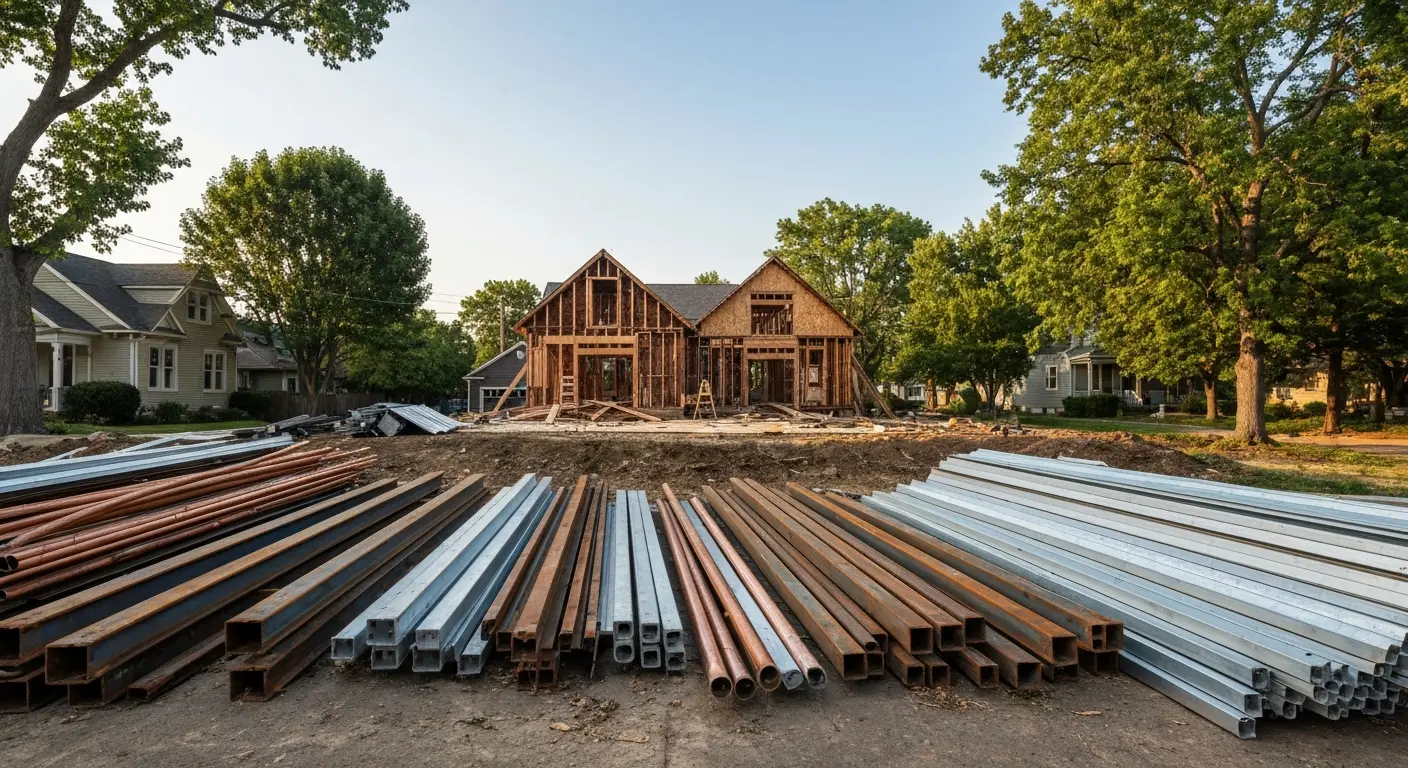 Construction metal scrap removal