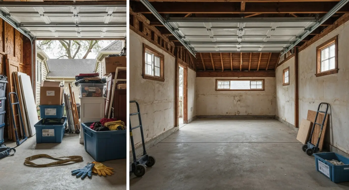 Estate and garage cleanout service