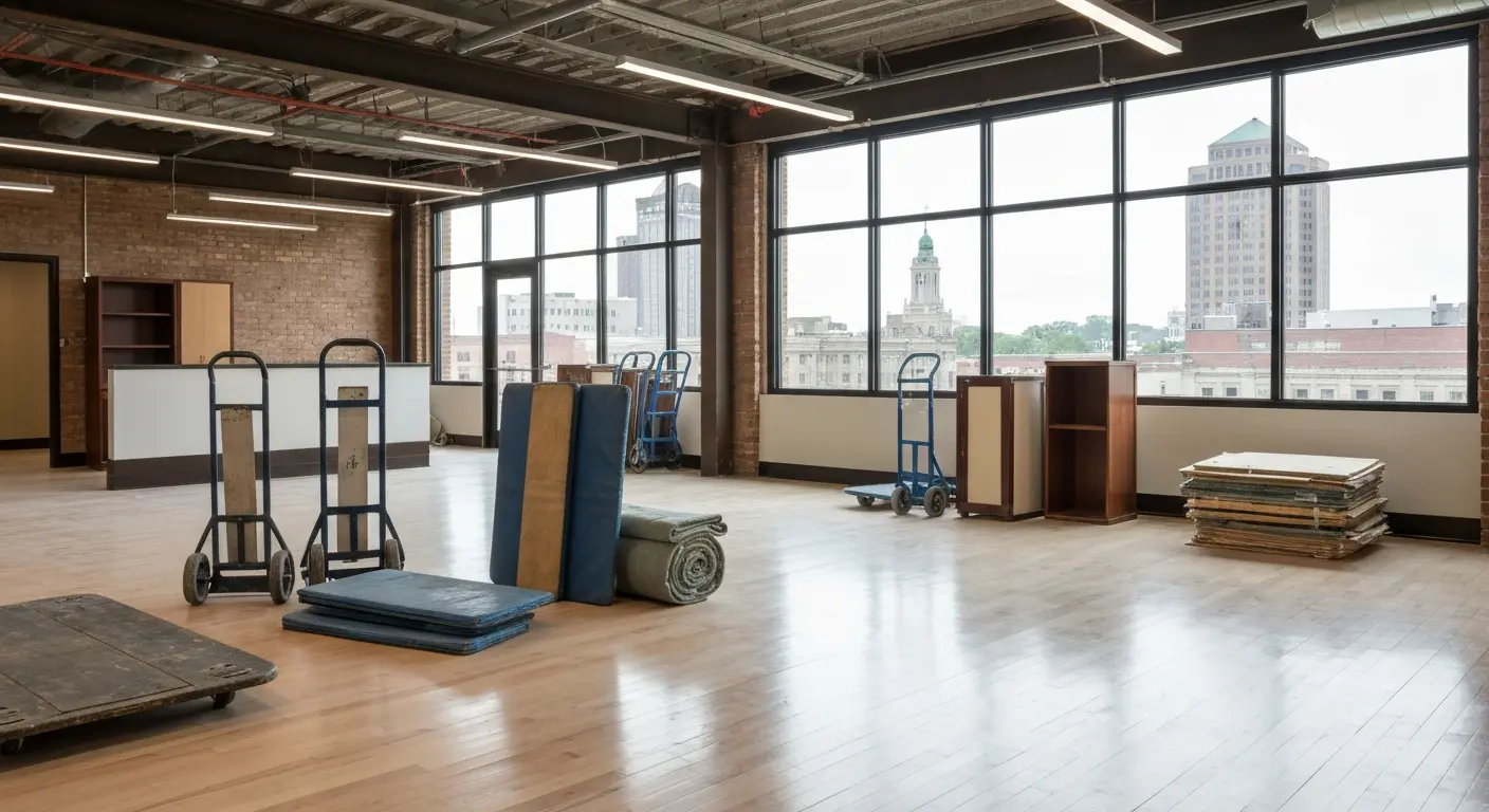 Commercial and retail space cleanup