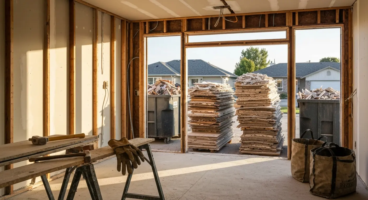 Construction debris and renovation hauling