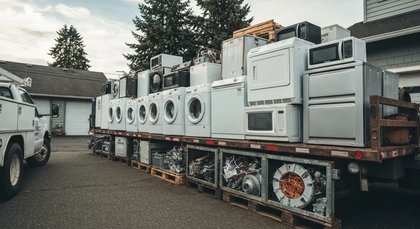 Appliance metal removal project