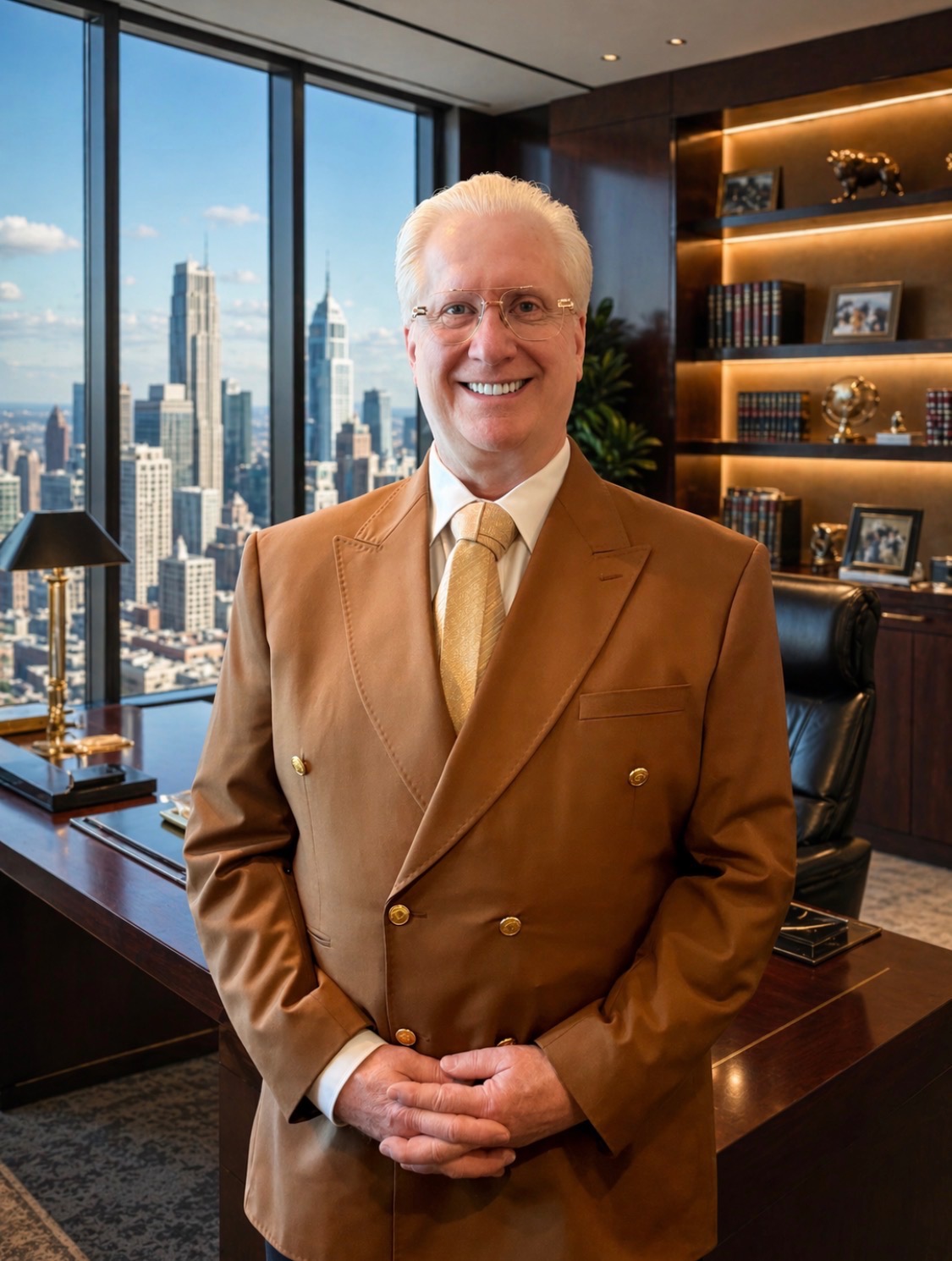 Dr. David Hansen in his Beverly Hills office