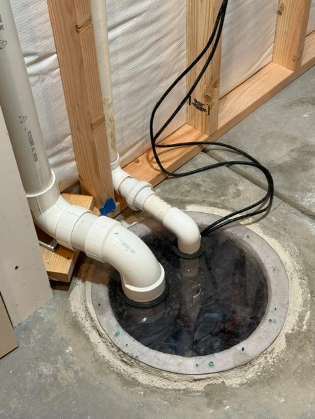 Radon mitigation exterior system