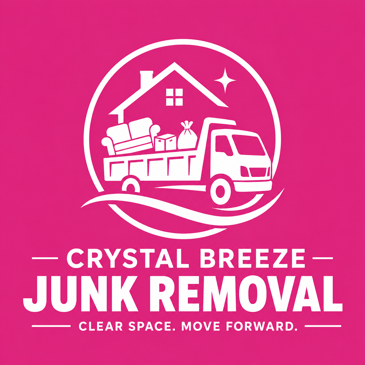 Crystal Breeze Junk Removal logo