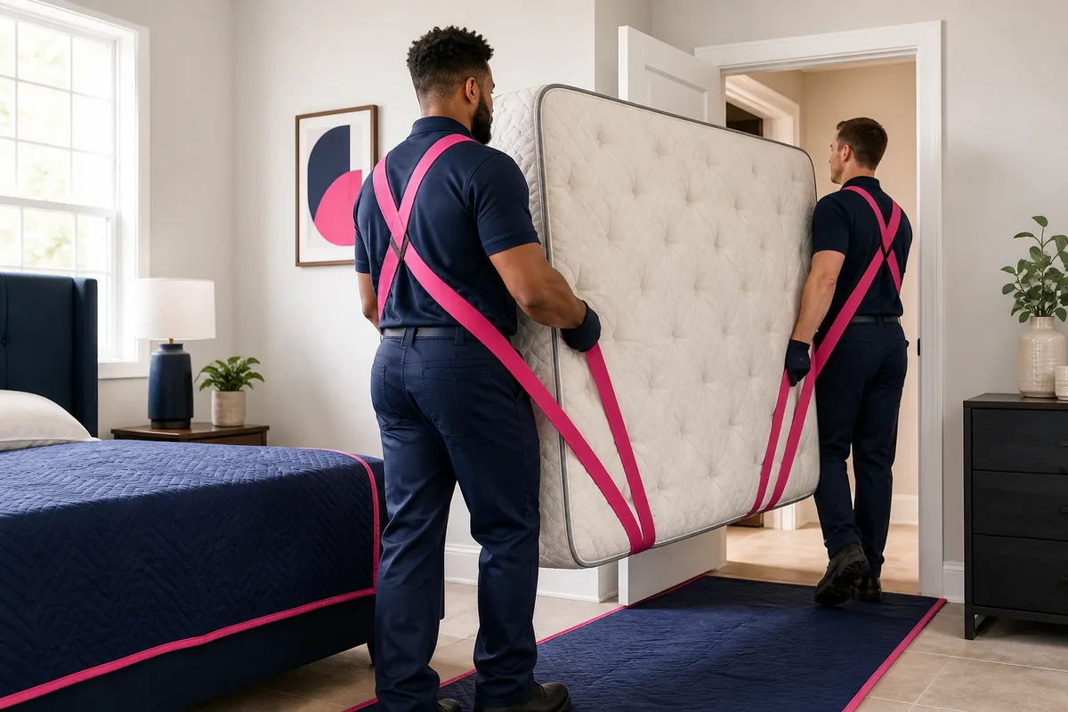 Representative mattress removal service