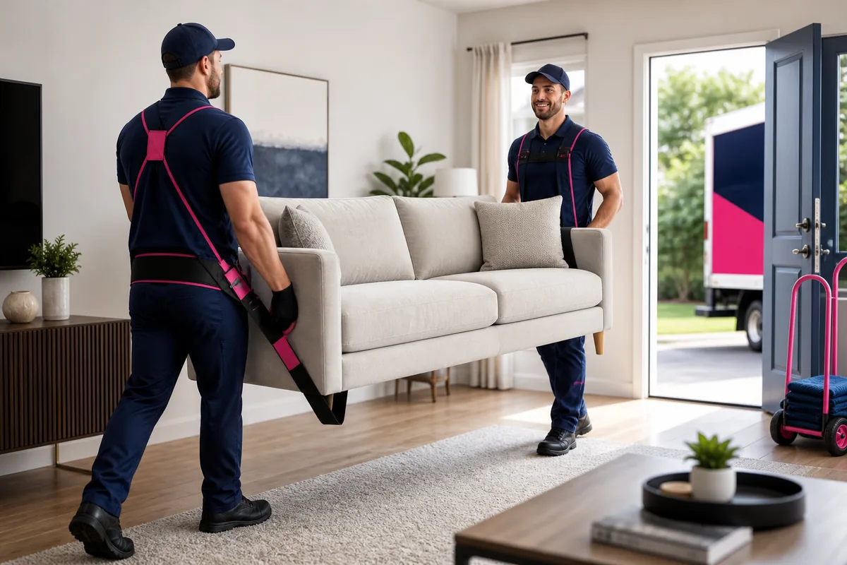 Representative furniture removal service