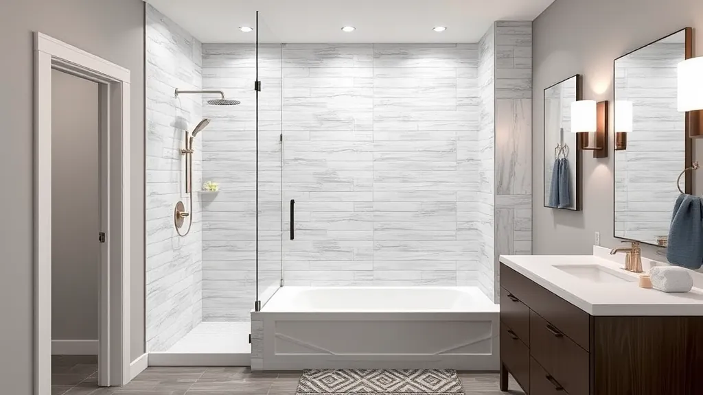 Shower remodeling projects in East Chicago IN showcasing modern designs and renovations