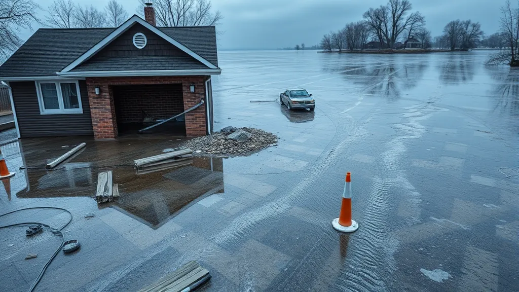 Water Damage Repair projects in East Chicago, IN showcasing before and after transformation.
