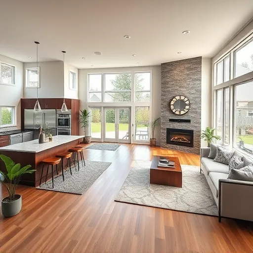 Beautifully remodeled living space in Posen IL featuring modern furnishings, natural light, and elegant decor.