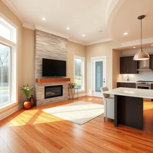 Completed home remodeling project in East Chicago IN showcasing modern design and stylish interiors.