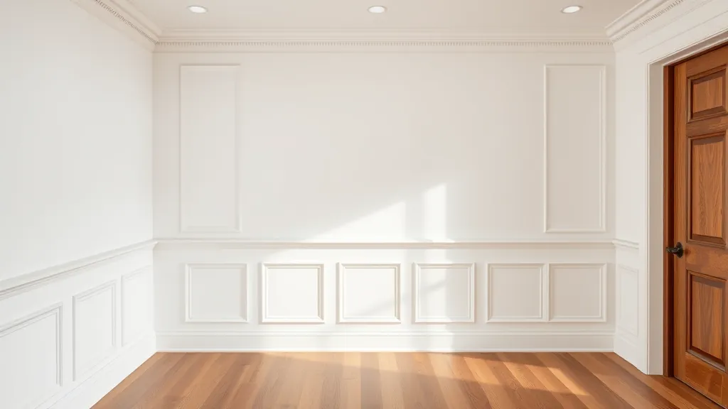 Wainscoting installation project showcasing craftsmanship in East Chicago, IN