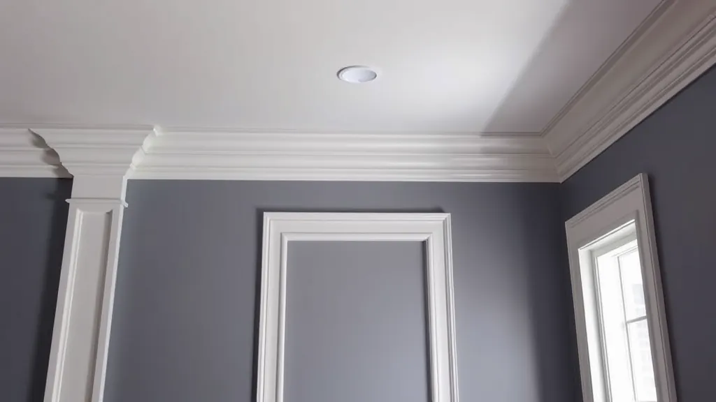 Crown Molding Installation projects in East Chicago IN showcasing elegant designs and skilled craftsmanship