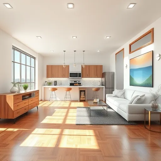 Beautifully remodeled interior of a home in East Chicago, IN featuring modern design and elegant furnishings.