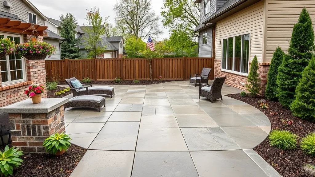 Concrete Patio Installation projects in East Chicago IN showcasing craftsmanship and outdoor space enhancement