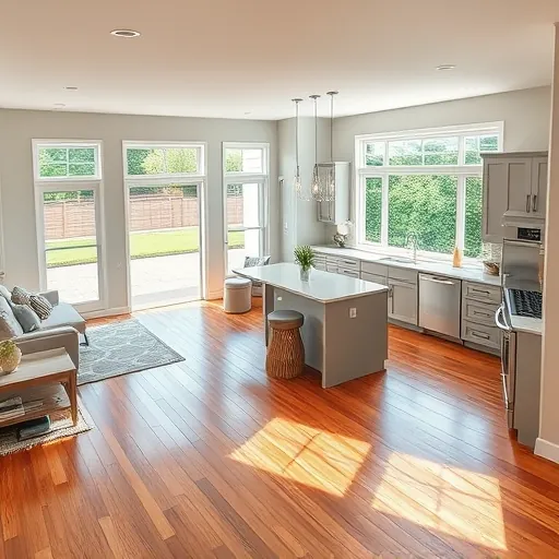 Remodeled interior space in East Chicago, IN showcasing modern design elements and aesthetic appeal.