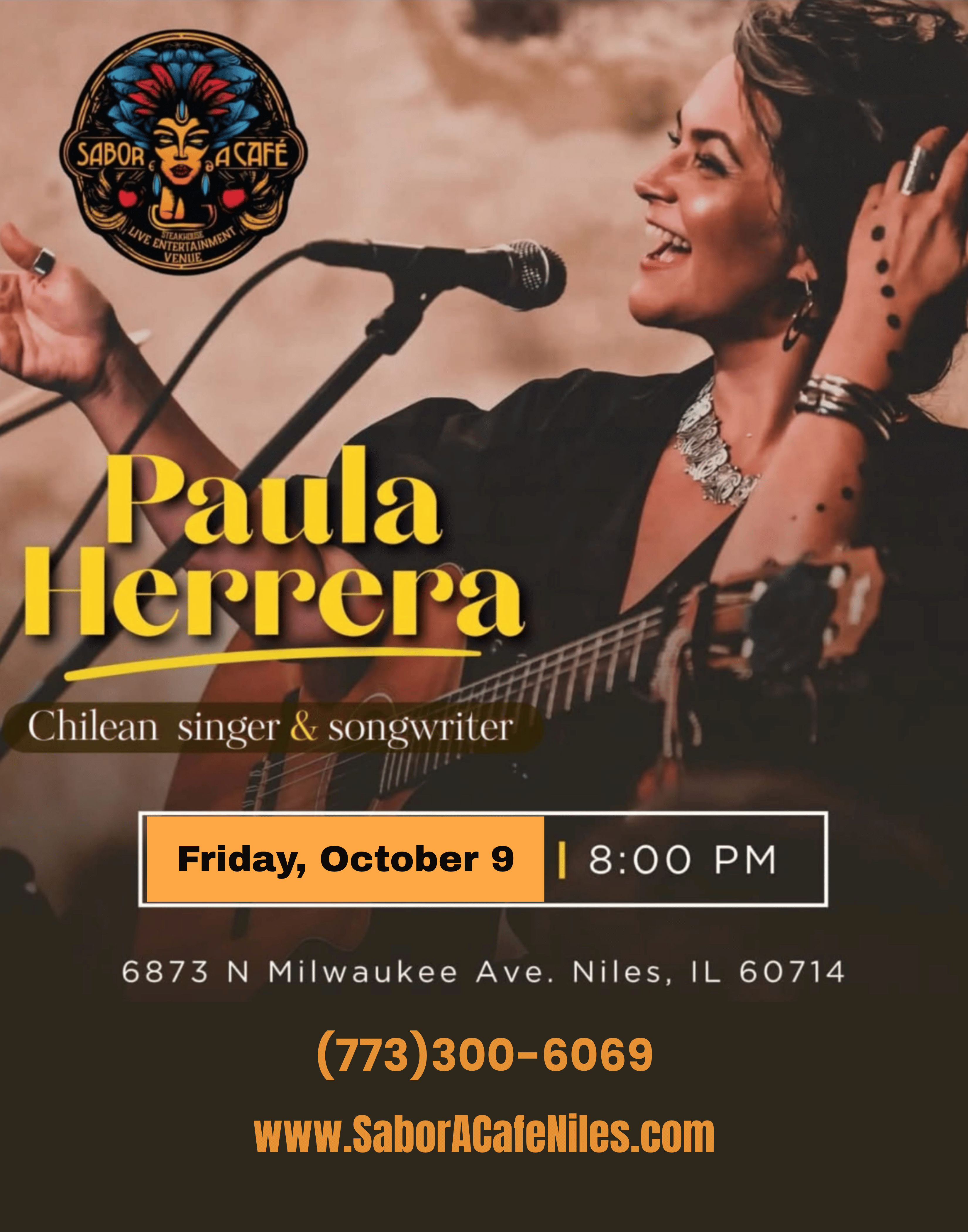 Paula Herrera Live at Sabor A Café 🎶